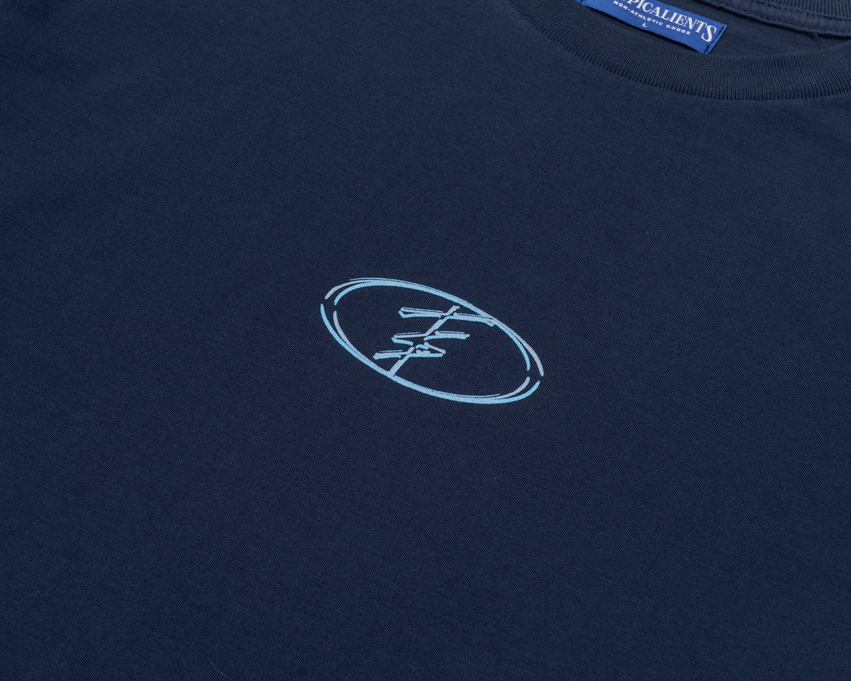 CAMISETA TROPICALIENTS CRYSTAL AZUL MARINHO