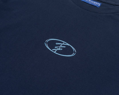 CAMISETA TROPICALIENTS CRYSTAL AZUL MARINHO