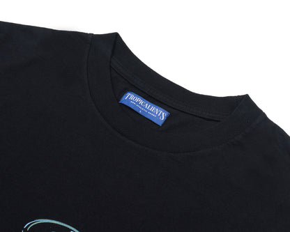 CAMISETA TROPICALIENTS CRYSTAL PRETO