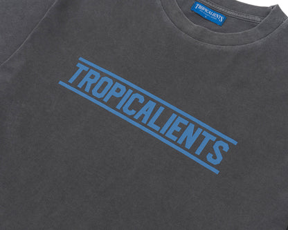 CAMISETA TROPICALIENTS HOOD PRETO LAVADO