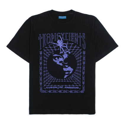 CAMISETA TROPICALIENTS ILLUSION BLACK