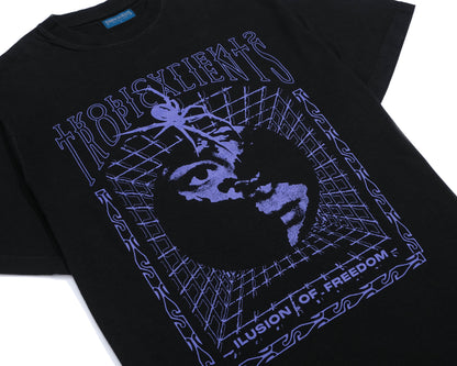 CAMISETA TROPICALIENTS ILLUSION BLACK