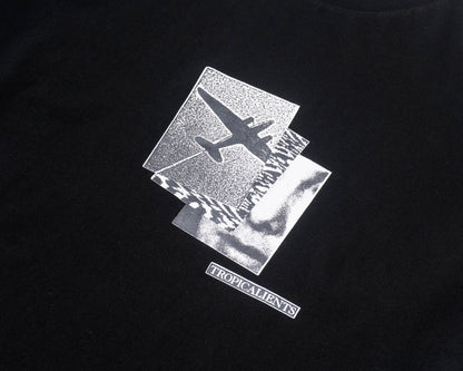 CAMISETA TROPICALIENTS INTERFERENCE PRETO