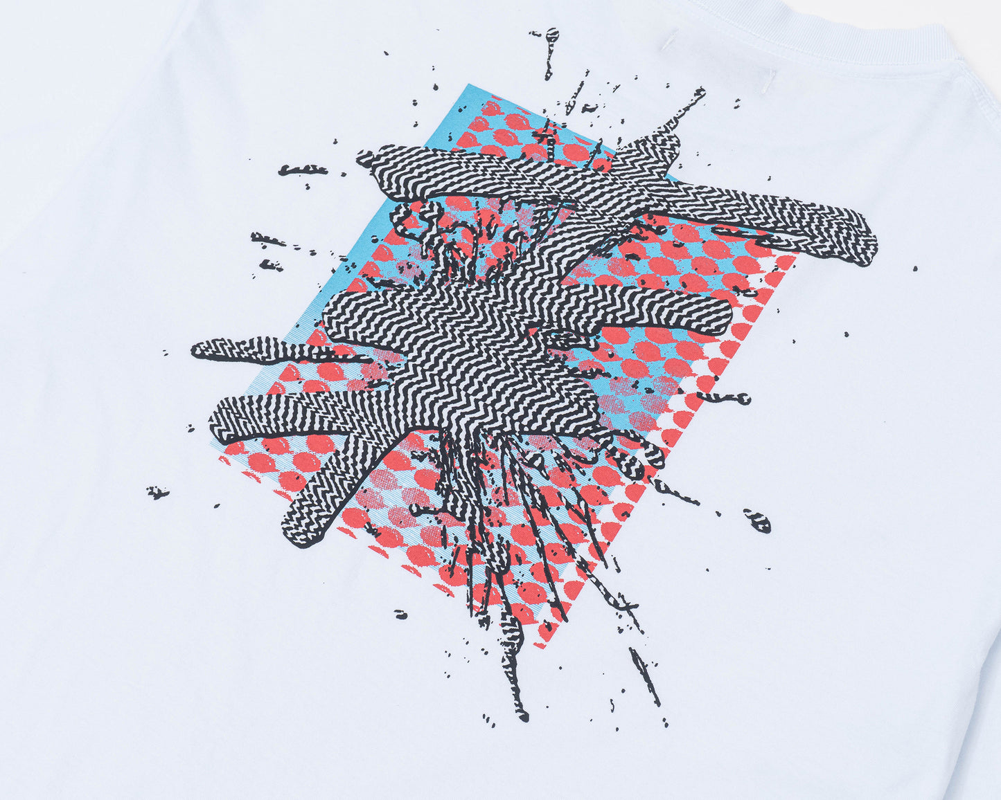 CAMISETA TROPICALIENTS LOGO NOISE BRANCA