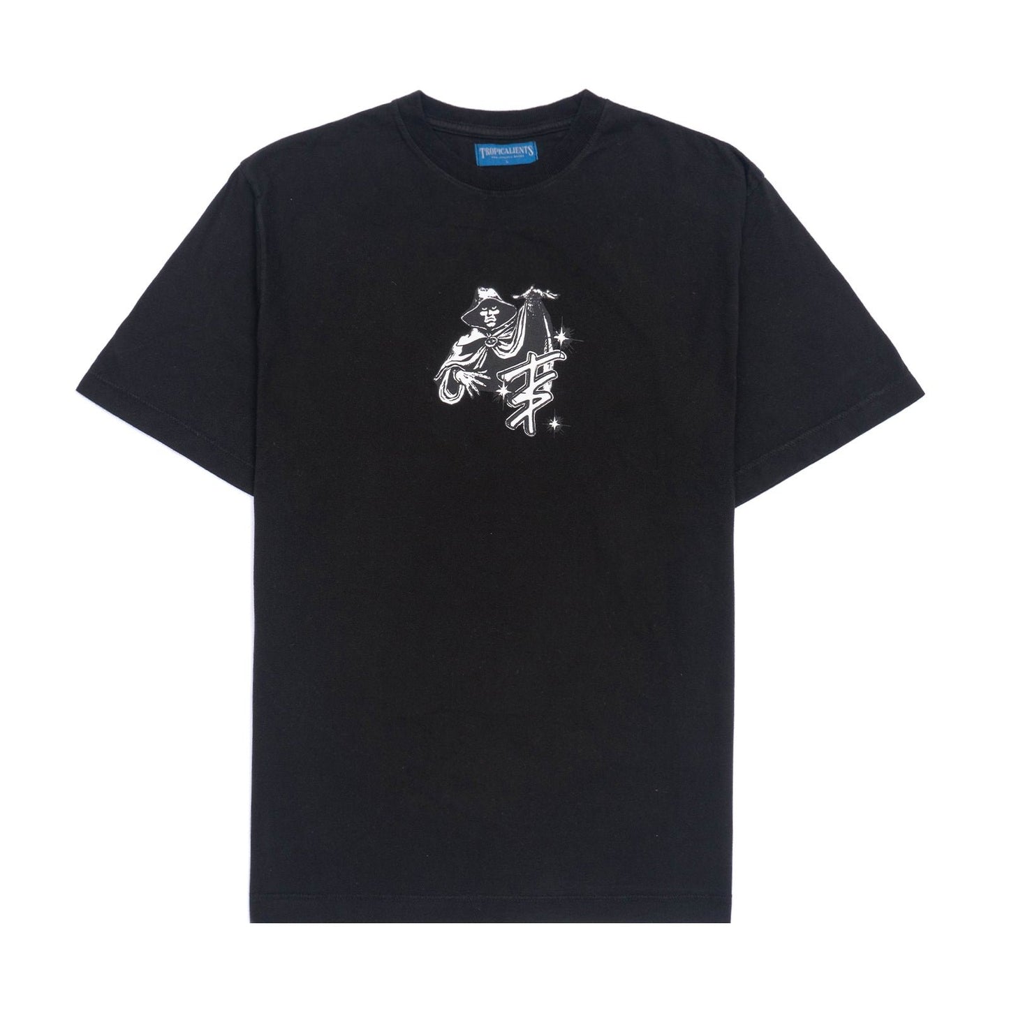 CAMISETA TROPICALIENTS MAGIC PRETA
