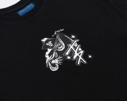 CAMISETA TROPICALIENTS MAGIC PRETA