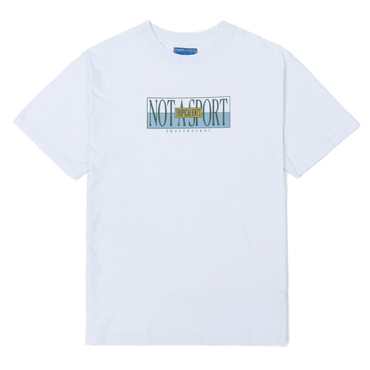 CAMISETA TROPICALIENTS NOT A SPORT BRANCA