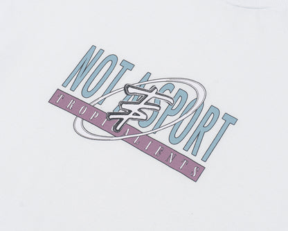 CAMISETA TROPICALIENTS NOT A SPORT BRANCO