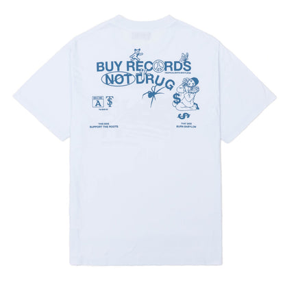 CAMISETA TROPICALIENTS SUPPORT THE ROOTS BRANCA