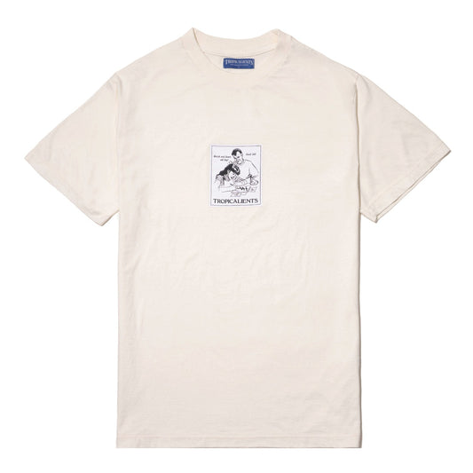 CAMISETA TROPICALIENTS TEACHER OFF WHITE