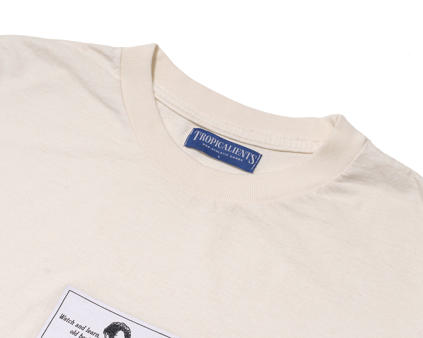 CAMISETA TROPICALIENTS TEACHER OFF WHITE