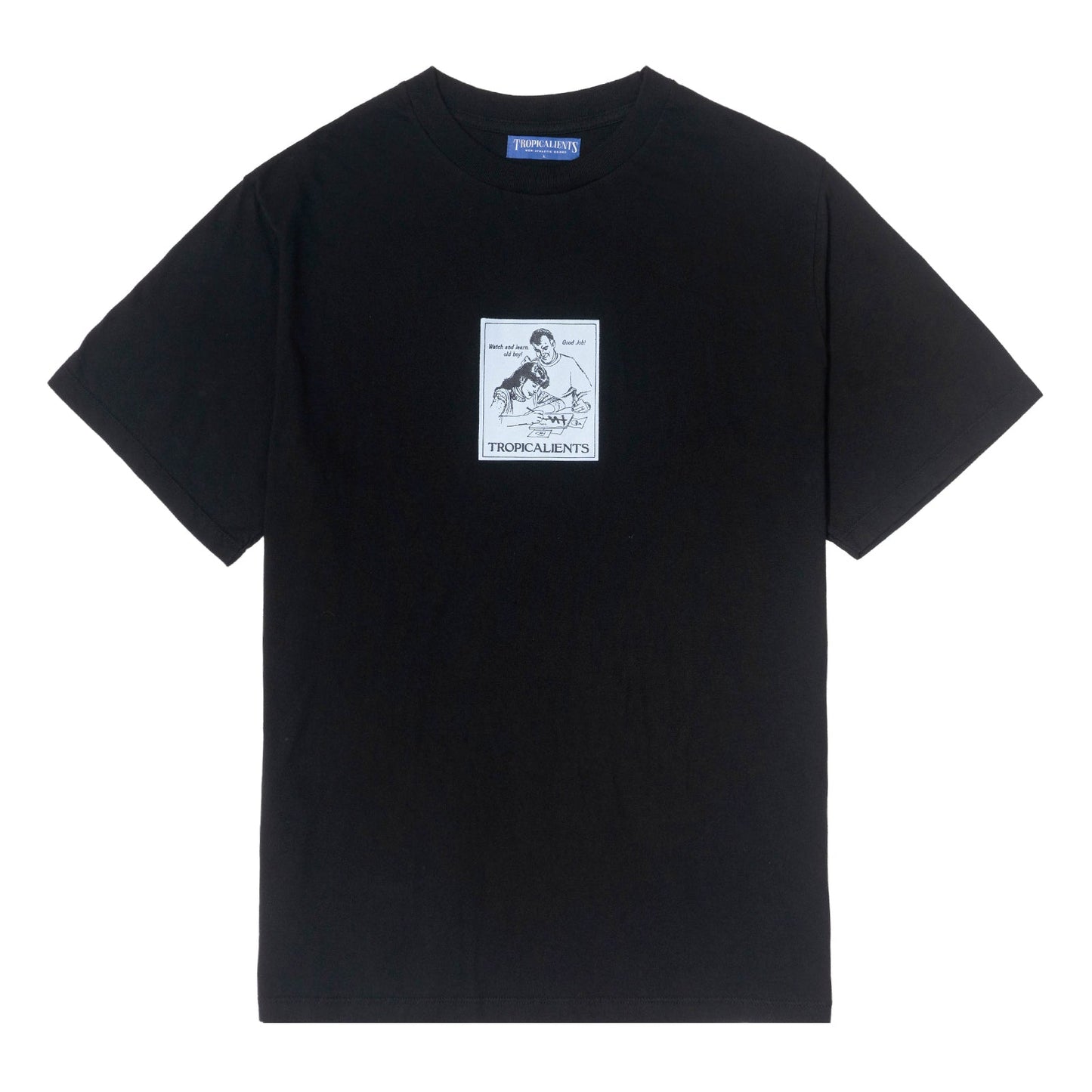 CAMISETA TROPICALIENTS TEACHER PRETO
