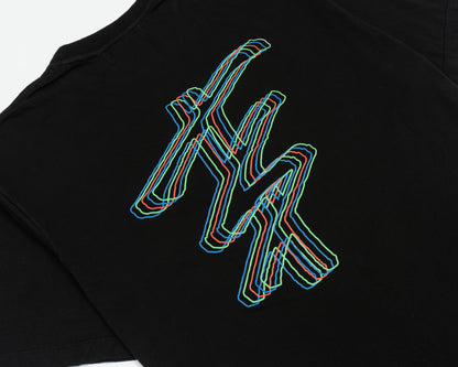 CAMISETA TROPICALIENTS TS RGB PRETO
