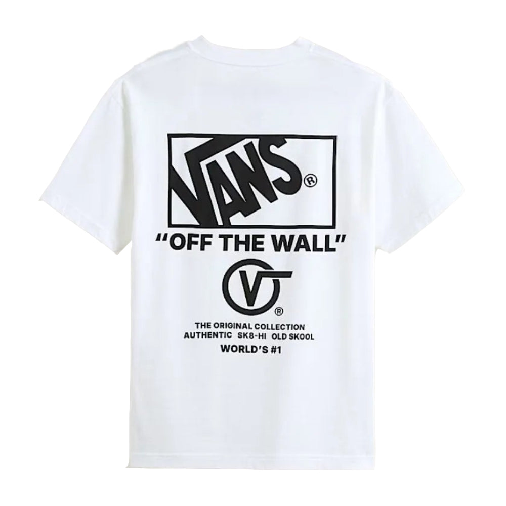 CAMISETA VANS CIRCLE BONES WHITE