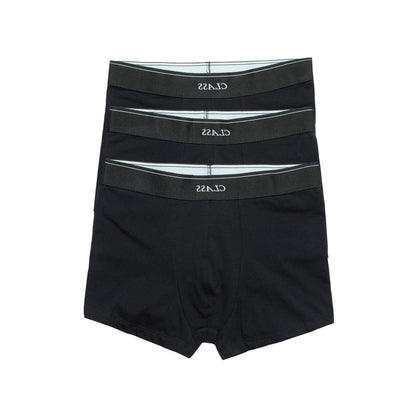 CUECA CLASS INVERSO 3 PACK BOXER BLACK