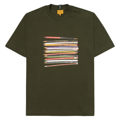 CAMISETA CLASS PENCIL DESIGN GREEN