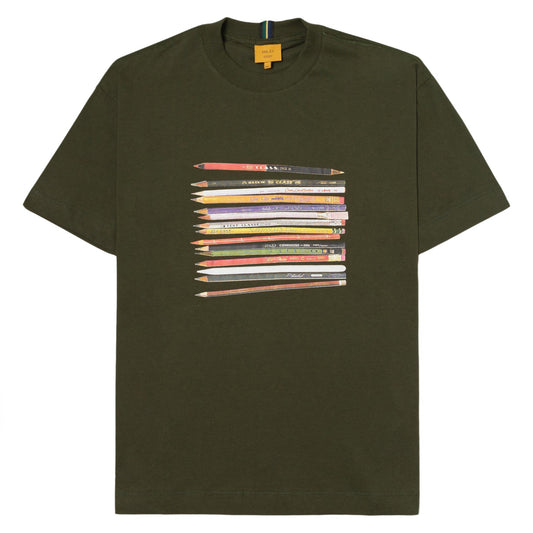 CAMISETA CLASS PENCIL DESIGN GREEN