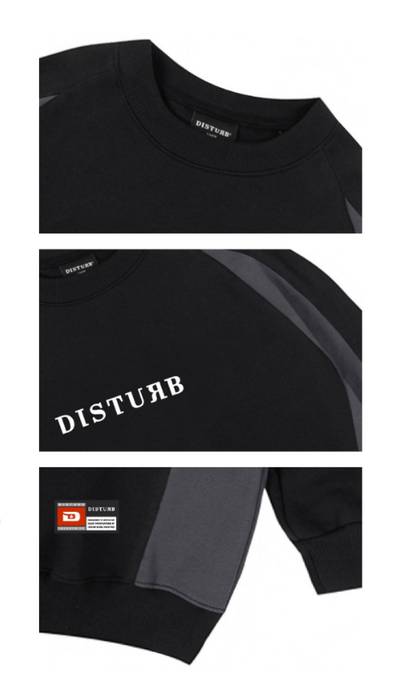CREWNECK DISTURB GAMEDAY BLACK