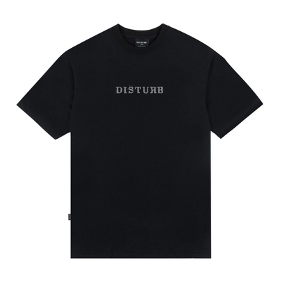 CAMISETA DISTURB STUDDED LOGO BLACK