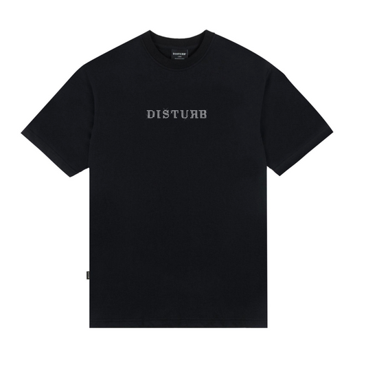 CAMISETA DISTURB STUDDED LOGO BLACK