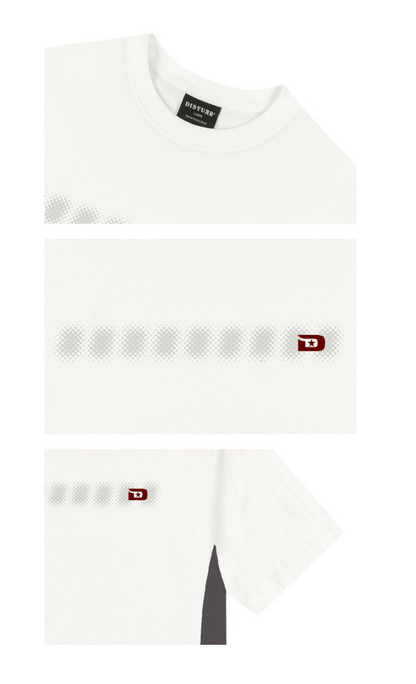 CAMISETA DISTURB TRAINING OFF WHITE