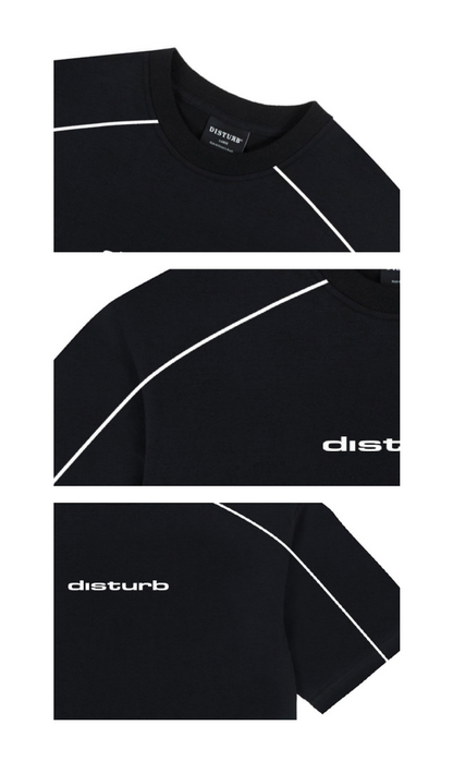 CAMISETA DISTURB ATHLETIC BLACK