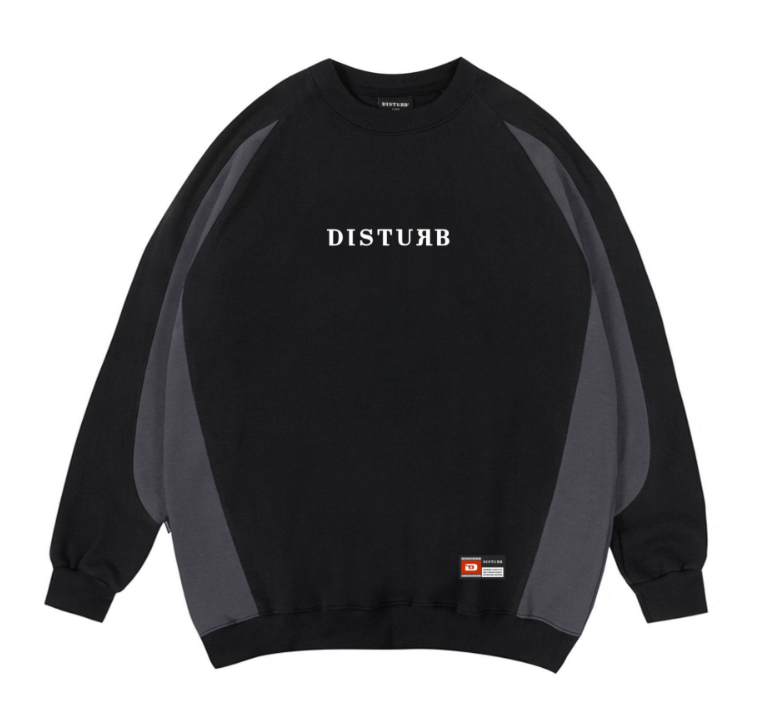 CREWNECK DISTURB GAMEDAY BLACK