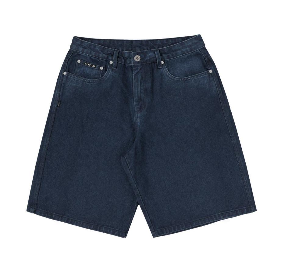 BERMUDA JEANS DISTURB PINS BLUE
