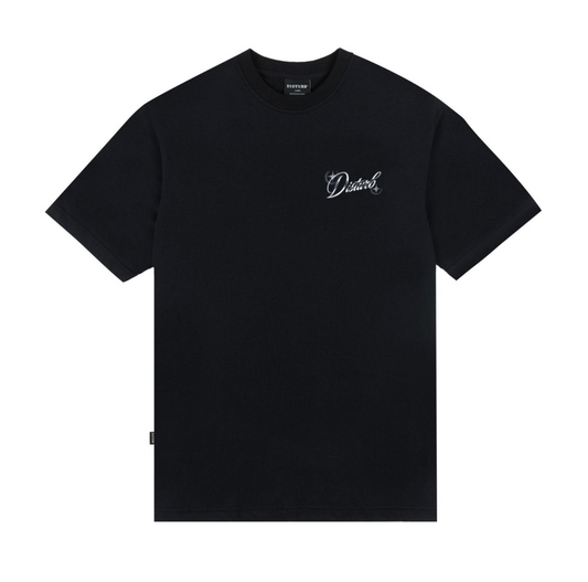 CAMISETA DISTURB AIRBRUSH BLACK
