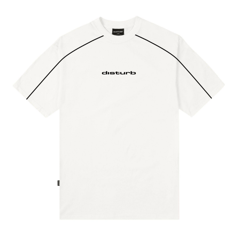CAMISETA DISTURB ATHLETIC OFF WHITE