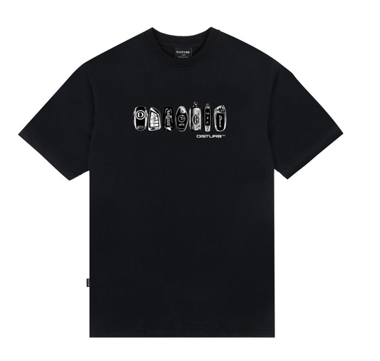 CAMISETA DISTURB D RIDIN BLACK