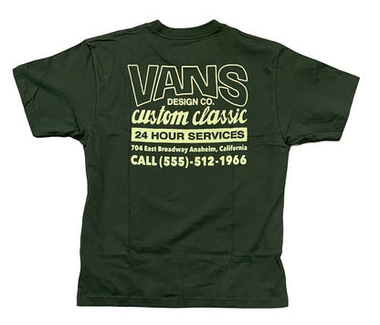 CAMISETA VANS SHOP FRONT DRIED KELP