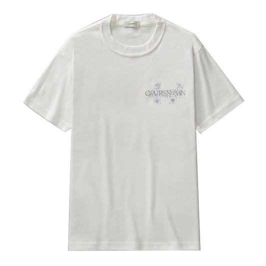 CAMISETA CARNAN FAMILY KITCHEN HEAVY OFF WHITE