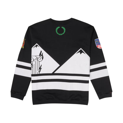 CREWNECK HIGH OLYMPICS BLACK