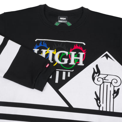 CREWNECK HIGH OLYMPICS BLACK