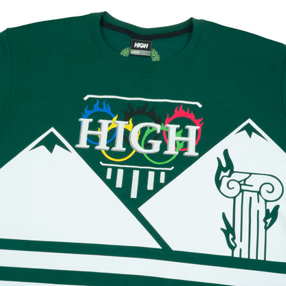 CREWNECK HIGH OLYMPICS NIGHT GREEN