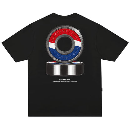 CAMISETA DISTURB X PEPSI BEARINGS BLACK