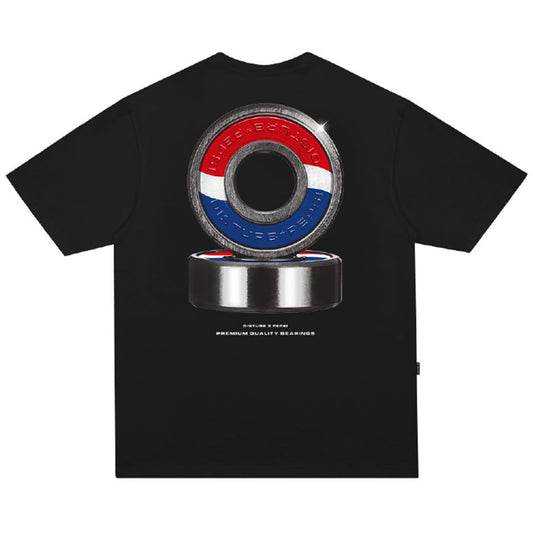 CAMISETA DISTURB X PEPSI BEARINGS BLACK