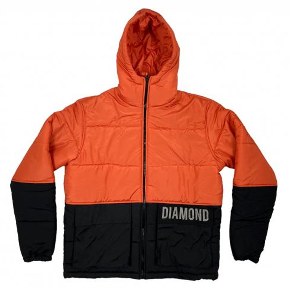 JAQUETA DIAMOND O5 PUFFER ORANGE