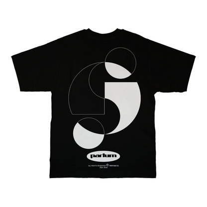 CAMISETA PARTUM DUALITY PRETO