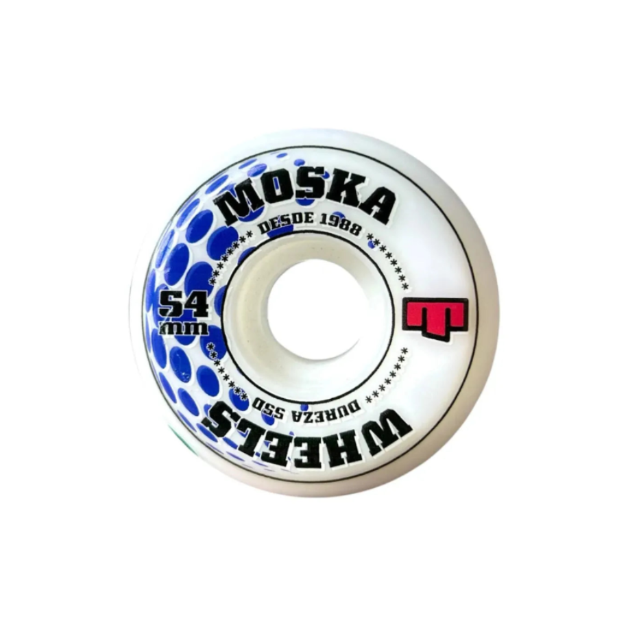 RODA MOSKA WHITE 54MM