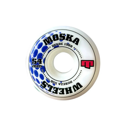 RODA MOSKA WHITE 54MM