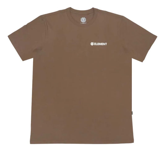 CAMISETA ELEMENT BLAZIN CHEST MARROM