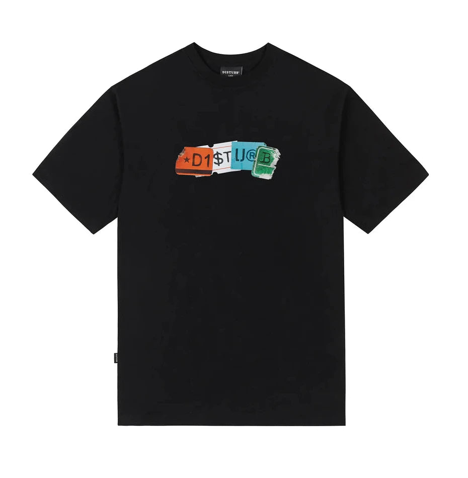 CAMISETA DISTURB PRINCELESS BLACK