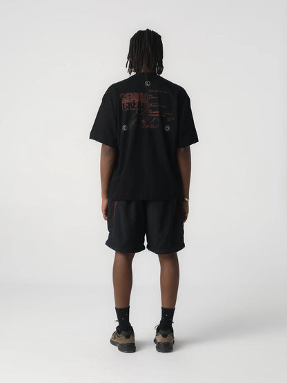 CAMISETA ELO EM COMUM OVER GORE PRETO