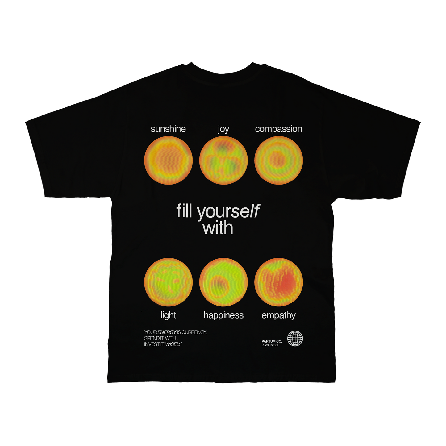 CAMISETA PARTUM FILLERS PRETO