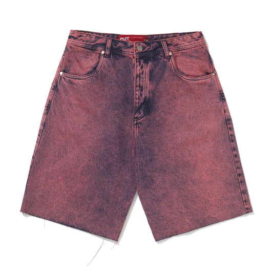 BERMUDA PIET X OAKLEY DISTRESSED DENIM VIOLET