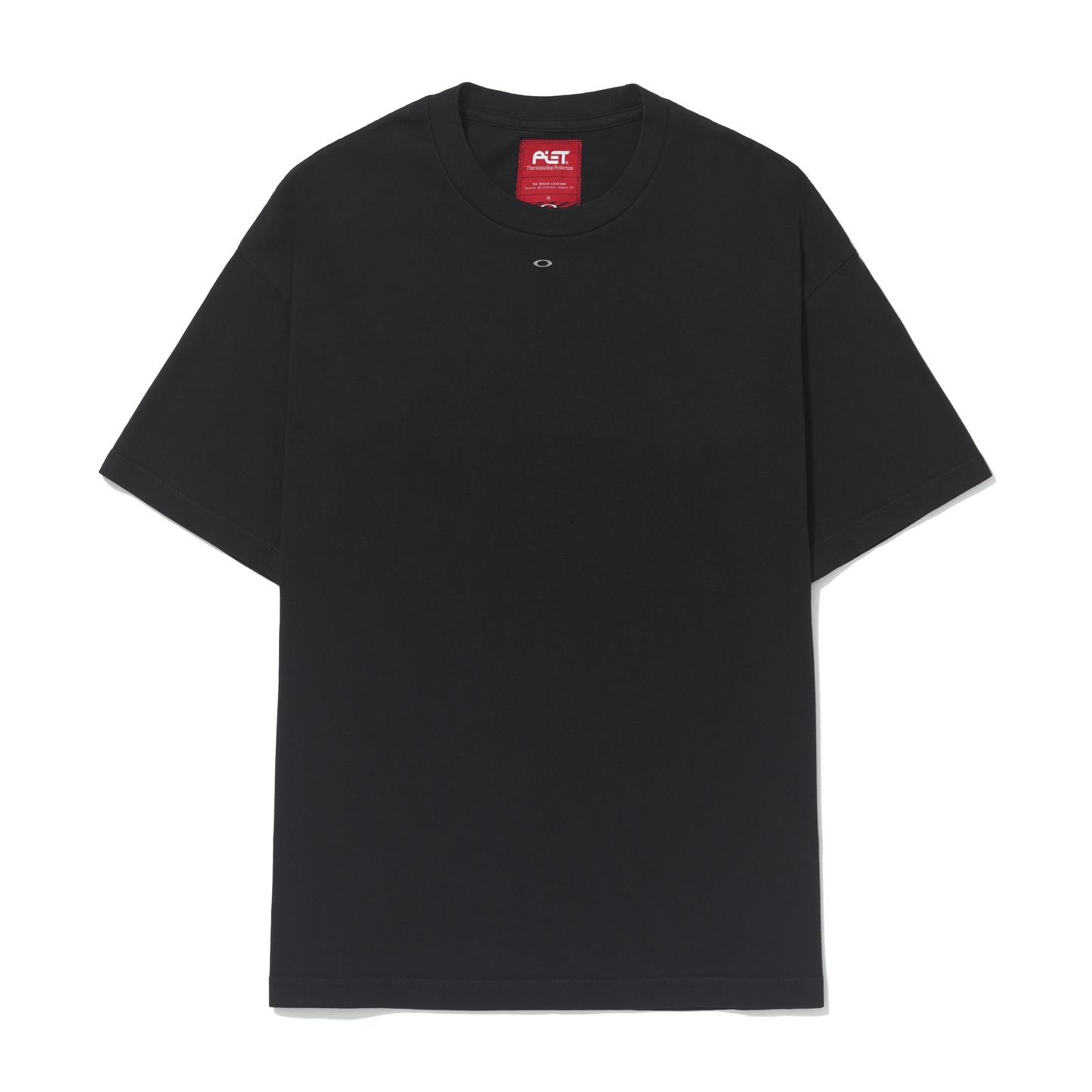 CAMISETA PIET FOIL NANO LOGO BLACK