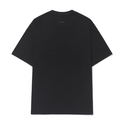 CAMISETA PIET FOIL NANO LOGO BLACK