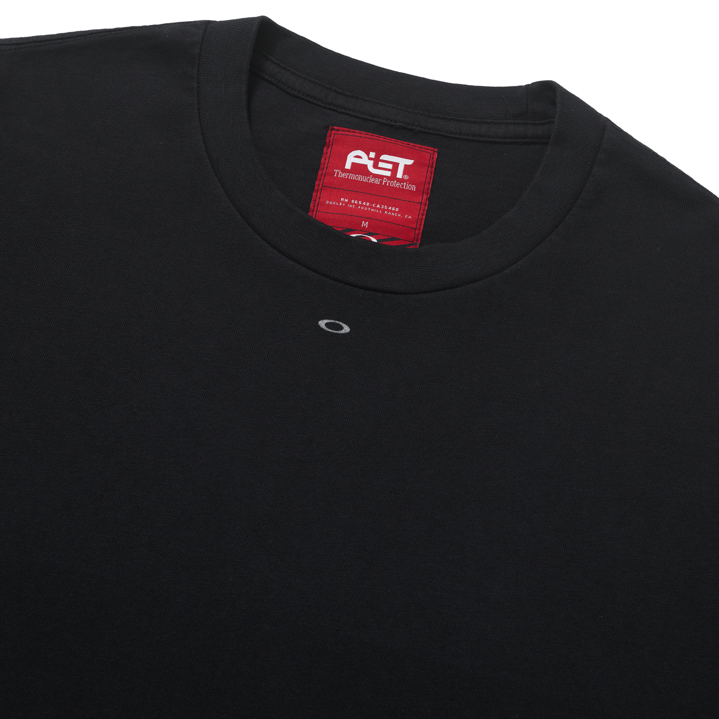 CAMISETA PIET FOIL NANO LOGO BLACK